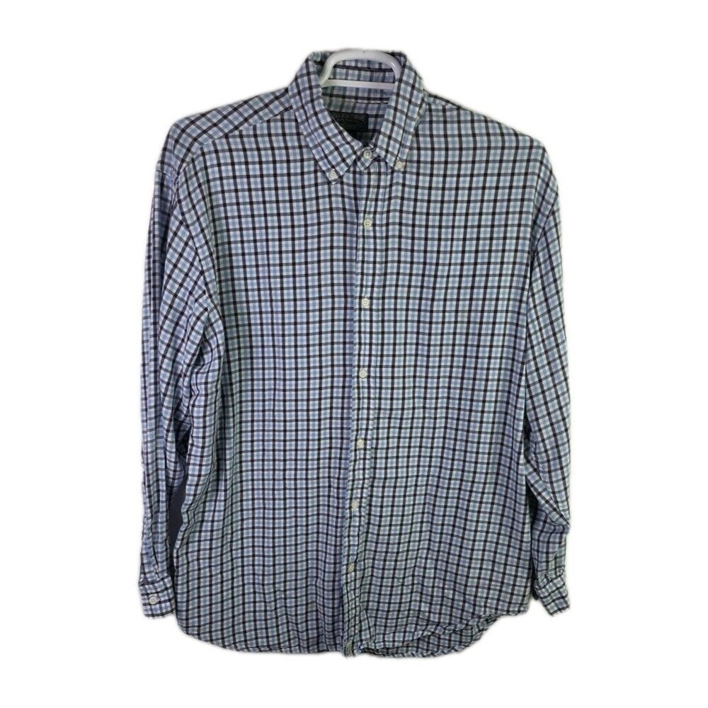 Vintage Polo Jeans Co Shirt Men's XL Multicolor Button-down Long Sleeve Shirt